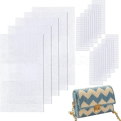 Plastic Mesh Canvas Sheets KY-WH0020-75-1