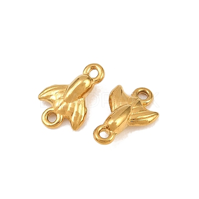 Ocean Theme 304 Stainless Steel Connector Charms SA-CBA2B73-12G-F-1