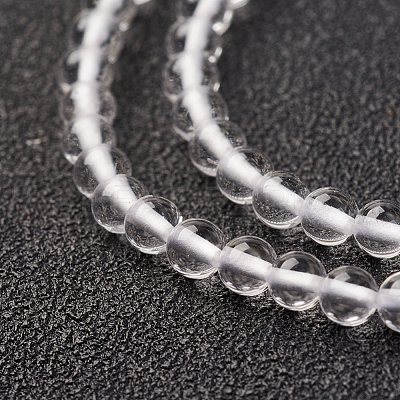 Natural Quartz Crystal Beads Strands X-G-G680-52-1