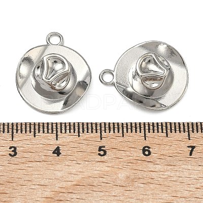 304 Stainless Steel Pendants X-STAS-P446-08P-1