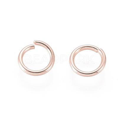 304 Stainless Steel Open Jump Rings STAS-O098-02RG-04-1