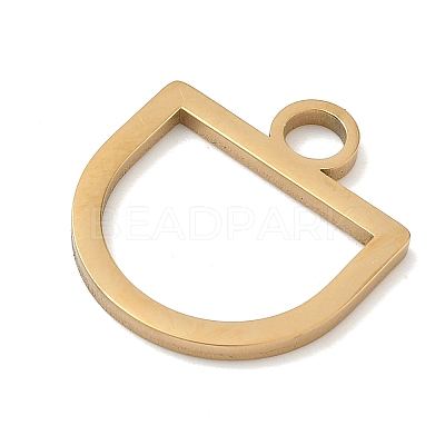 304 Stainless Steel Pendants STAS-P433-13B-G-1
