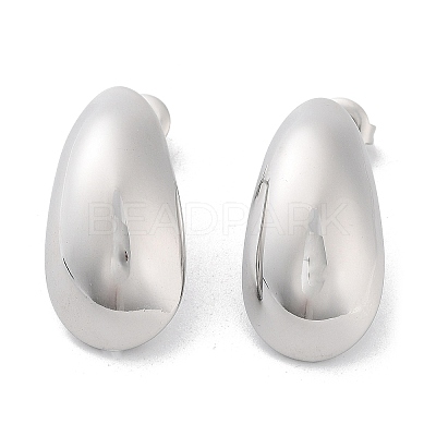 Non-Tarnish 304 Stainless Steel Stud Earrings EJEW-H115-16P-1