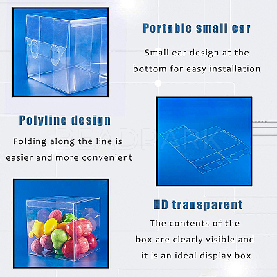 Foldable Transparent PVC Boxes CON-BC0005-77B-1