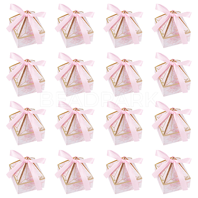 Diamond Shaped Paper Candy Packaging Boxes CON-WH0089-58-1