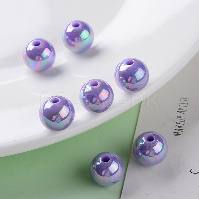Opaque Acrylic Beads MACR-S370-D12mm-SS2114-1