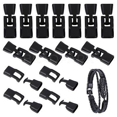 20 Sets Alloy Snap Lock Clasps FIND-AR0003-21-1
