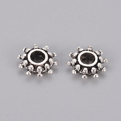 Tibetan Style Spacer Beads LS-LFH10384Y-NF-1