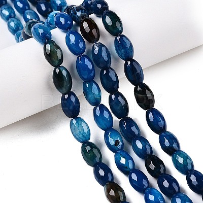 Natural Agate Beads Strands G-T138-180I-1