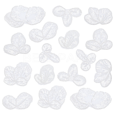16Pcs 2Bags Polyester Clothing Patches PATC-FG0003-83A-1