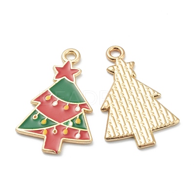 Alloy Enamel Pendants X-ENAM-J649-34LG-B-1