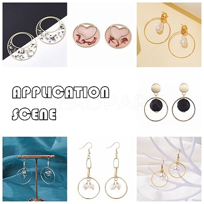 Brass Linking Rings KK-S327-06S-20mm-1