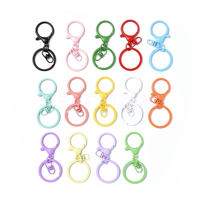 Alloy Keychain Clasps X-FIND-H037-03-1