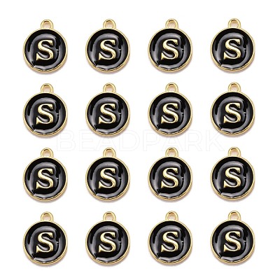 Golden Plated Alloy Charms ENAM-S118-02S-1