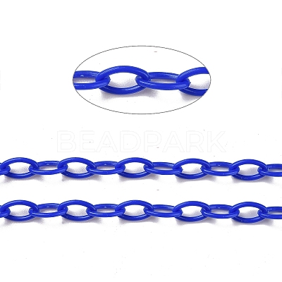 Opaque Acrylic Cable Chains CHAC-P001-02-1