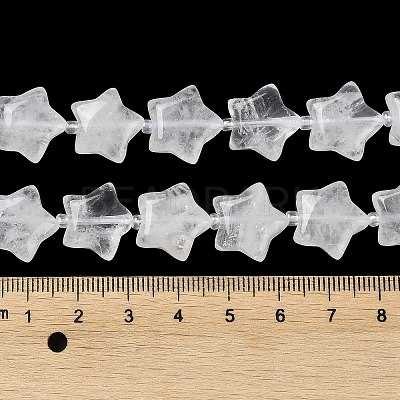 Natural Quartz Crystal Beads Strands G-NH0005-027-1
