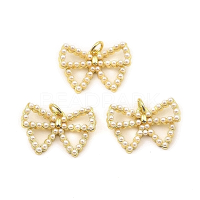 Rack Plating Real 18K Gold Plated Brass Pendants KK-B077-14G-1