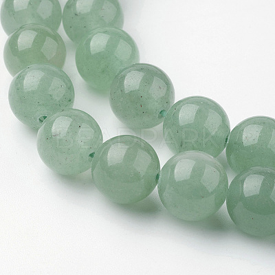 Natural Green Aventurine Bead Strands G-G735-63-10mm-1