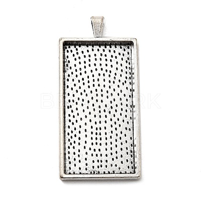 Alloy Pendant Cabochon Settings LS-PALLOY-2418-AS-LF-1