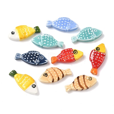 Handmade Porcelain Beads X-PORC-A030-01A-1