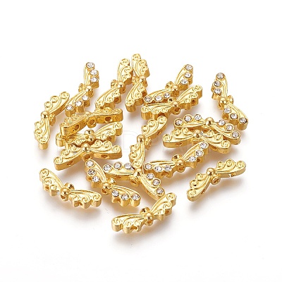 Tibetan Style Alloy Multi-strand Links KK-A044-G-1