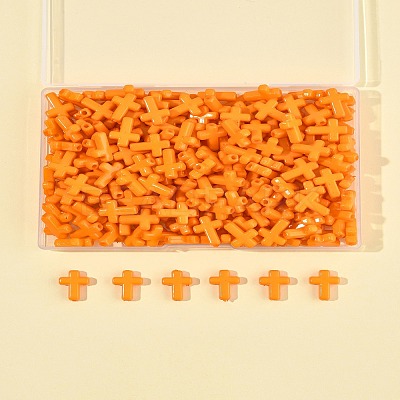 200Pcs Opaque Acrylic Beads SACR-FS0001-39A-1