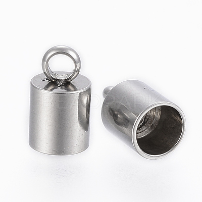 Tarnish Resistant 201 Stainless Steel Cord Ends STAS-H410-20P-F-1