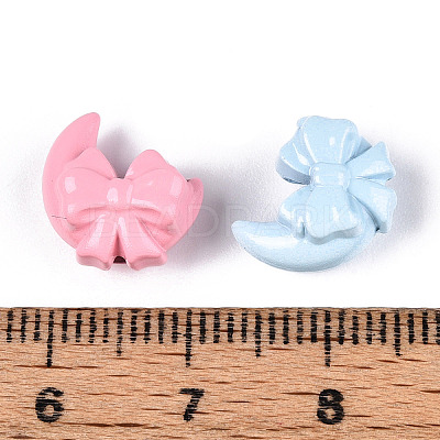 Baking Paint Alloy Beads PALLOY-T090-69-1