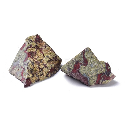 Rough Raw Natural Dragon Blood Jasper Beads G-C231-03-1