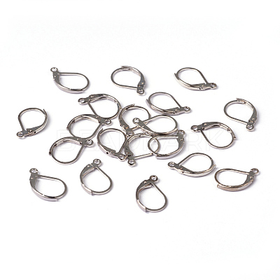Brass Leverback Earring Findings EC223-1