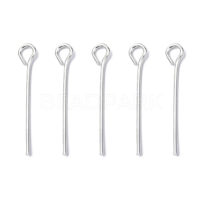 Silver Color Plated Iron Eye Pin X-EPS2.0cm-1