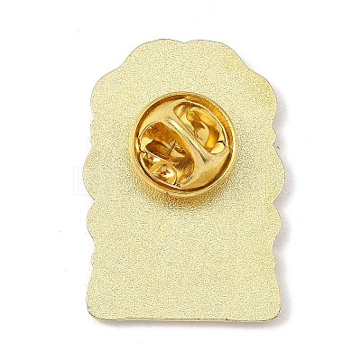 Hippie Daisy Girl Enamel Pins AL-Z002-01G-02-1