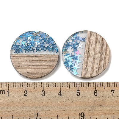 Wooden Pendants FIND-B042-13C-1