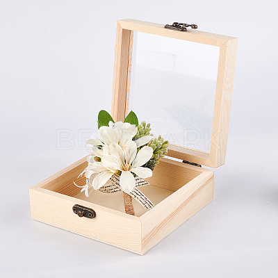 Wooden Box CON-WH0080-17B-1