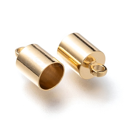 Brass Cord Ends KK-H759-41G-G-1
