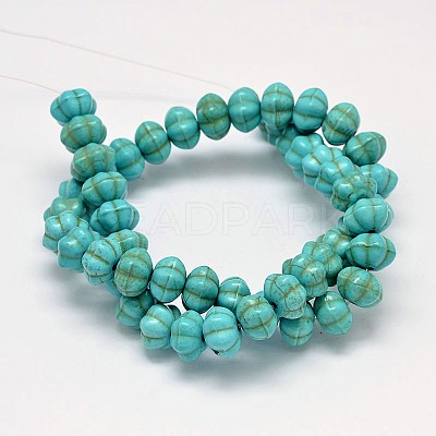 Dyed Synthetic Turquoise Bead Strands G-M148-06-C-1