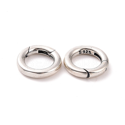 925 Sterling Silver Spring Gate Rings STER-D036-10AS-02-1