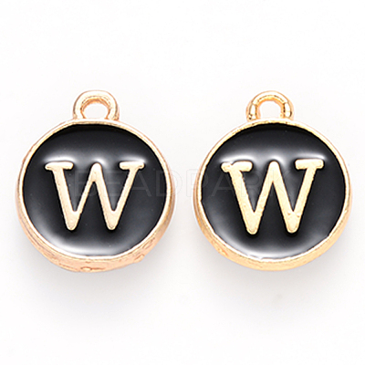 Golden Plated Alloy Charms ENAM-S118-02W-1