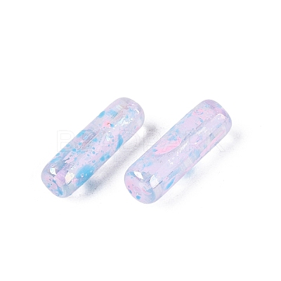 Picasso Transparent Glass Bugle Beads SEED-N010-02A-12-1