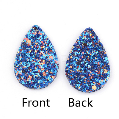 PU Leather Pendants FIND-T020-026I-1