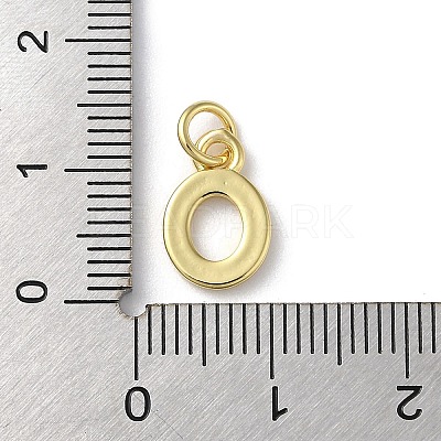 Rack Plating Brass Charms KK-P245-06G-O-1