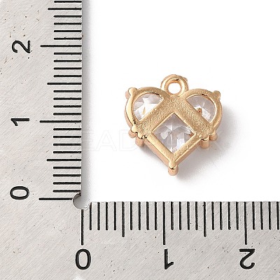 Brass Charms X-KK-C062-052G-02-1