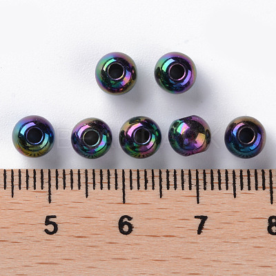 Opaque Acrylic Beads MACR-S370-D6mm-S002-1