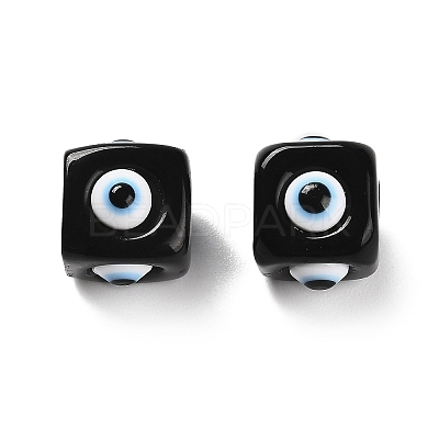 Opaque Resin European Beads RESI-U012-01A-1