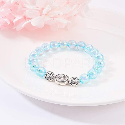 Tibetan Style Alloy Beads TIBE-PH0004-65AS-1