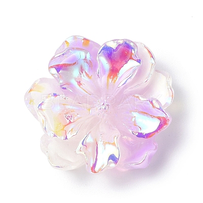 Luminous Resin Cabochons RESI-E033-02B-1