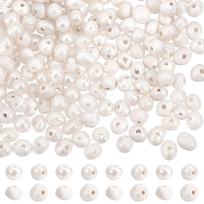 200Pcs 2 Colors Natural Cultured Freshwater Pearl Beads Strands PEAR-PH0001-20-1