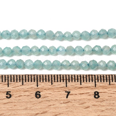 Natural Amazonite Beads Strands G-F509-25-3mm-1