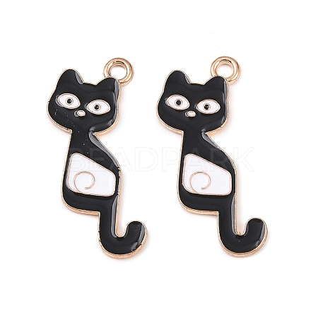 Alloy Enamel Pendants ENAM-K082-01C-KCG-1