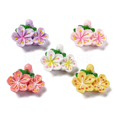 Opaque Resin Cabochons RESI-R455-01J-1